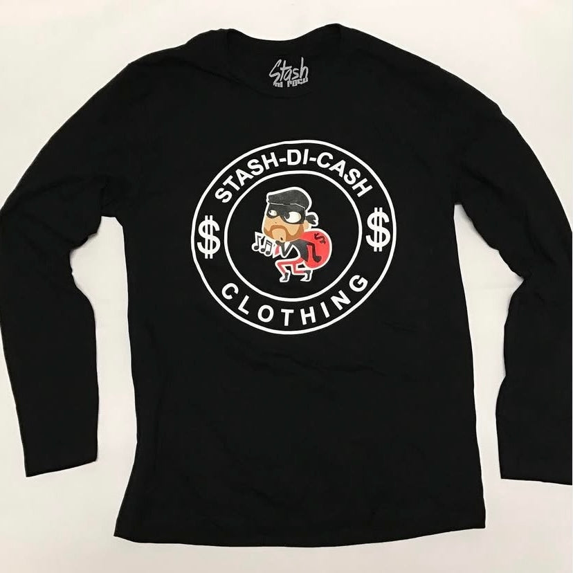 StashDiCash Long Sleeve Graphics Tee